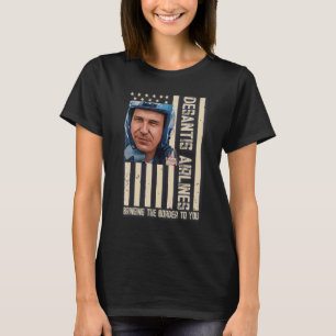Camiseta Companhia Aérea Desantis Trazendo a fronteira para