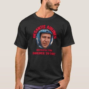 Camiseta Companhia Aérea Desantis Trazendo a fronteira para