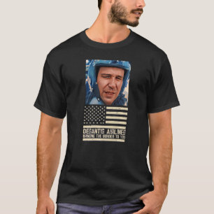 Camiseta Companhia Aérea Desantis Trazendo a fronteira para