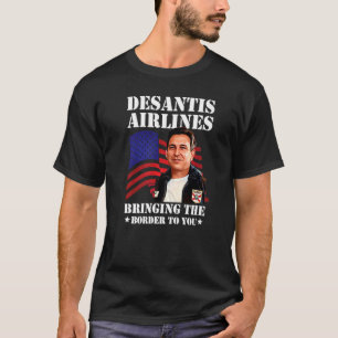 Camiseta Companhia Aérea Desantis Trazendo a fronteira para