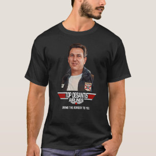 Camiseta Companhia Aérea Desantis Trazendo a fronteira para