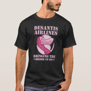 Camiseta Companhia Aérea Desantis Trazendo a fronteira para