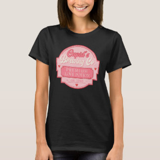Camiseta Companhia de Cervejaria Cupidu2019s Dia dos Namora