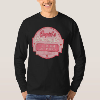 Camiseta Companhia de Cervejaria Cupidu2019s Dia dos Namora