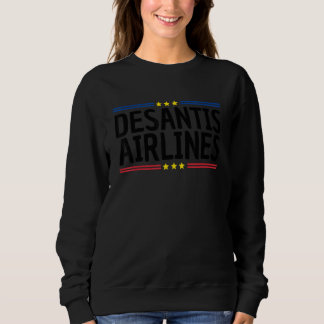 Camiseta Companhias aéreas Desantis trazendo a fronteira pa