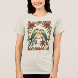 Camiseta Companionship Art Nouveau Vintage Illustration