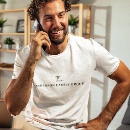 Camiseta Company Business Name Uniform Branded