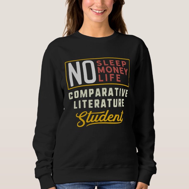 Camiseta Comparative Literature Major Studen Graduation (Frente)