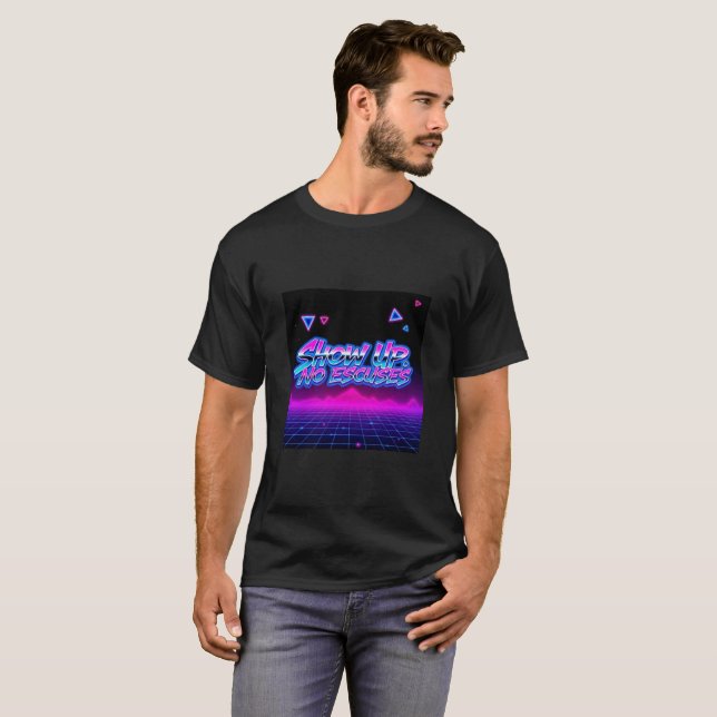 Camiseta Compareça. Sem Desculpas – A Mentalidade Que Muda  (Frente Completa)