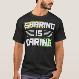 Camiseta Compartilhar é cuidar