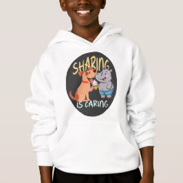 Camiseta Compartilhar é Cuidar Design de Citação