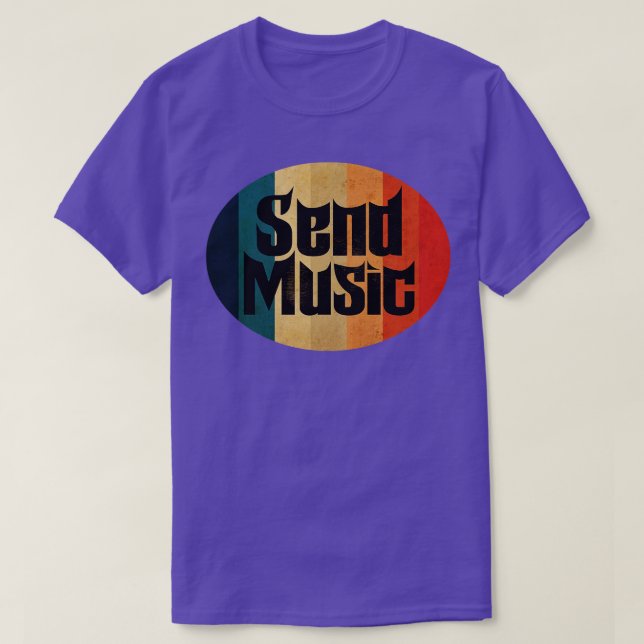 Camiseta Compartilhar Música (Frente do Design)