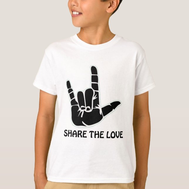Camiseta compartilhe do amor (Frente)