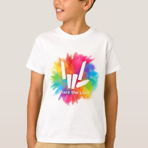 Camiseta Compartilhe do ® do amor