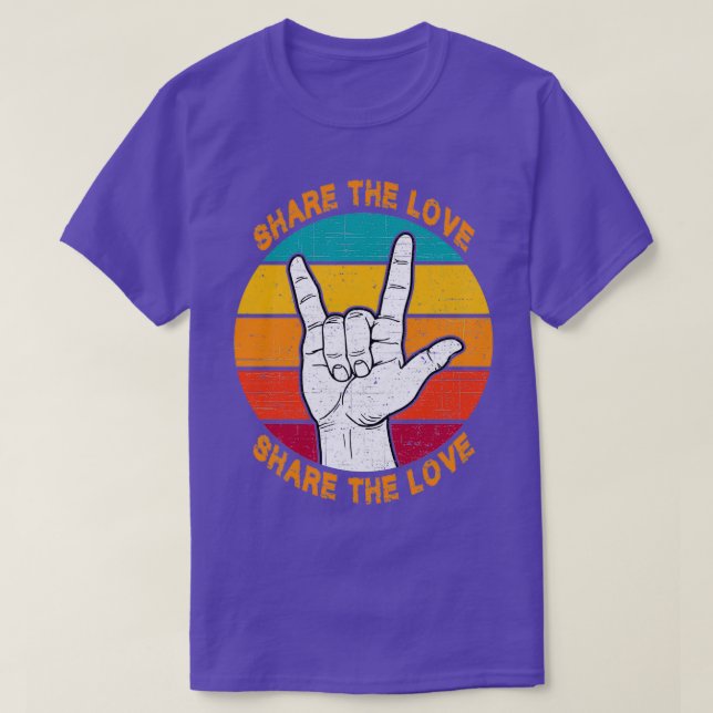 Camiseta Compartilhe o amor (Frente do Design)