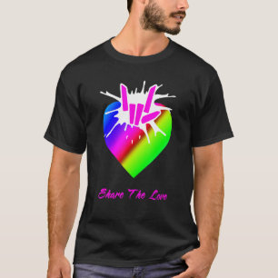 Camiseta Compartilhe O Amor Por Meninos E Meninas