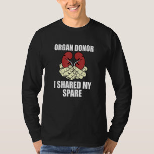 Camiseta Compartilhei a Sensibilização dos Doadores de Órgã