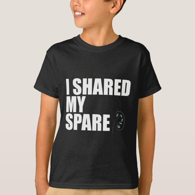 Camiseta Compartilhei Minha Doença Renal de Doador de Órgão (Frente)