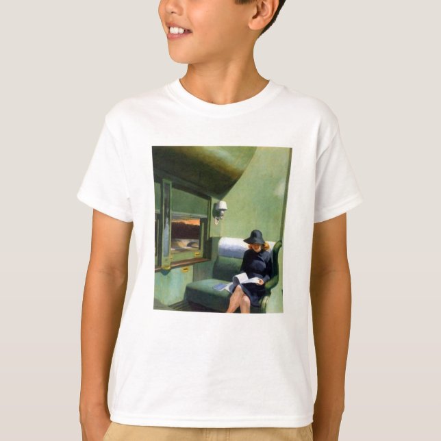 Camiseta Compartimento C Carro Edward Hopper (Frente)