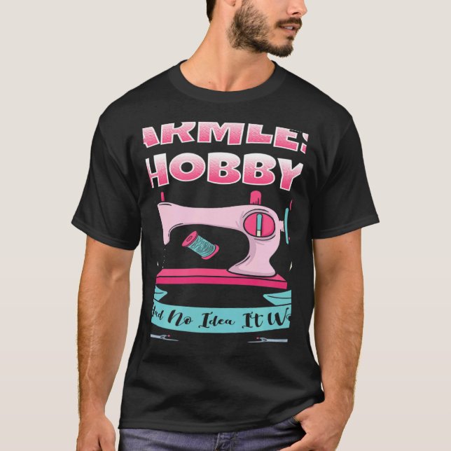 Camiseta Compartimento com filtro de costura sem hobby (Frente)