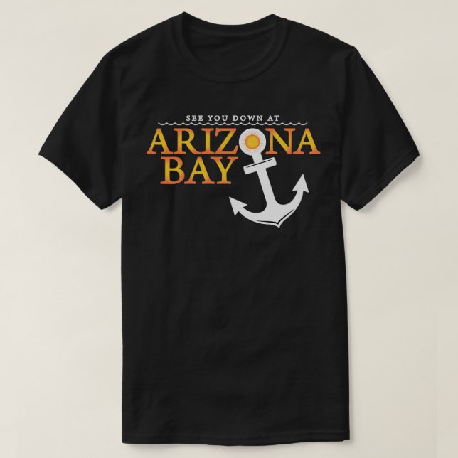 Camiseta Compartimento de arizona (Frente do Design)