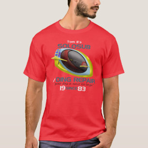 Camiseta Compartimento de reparo