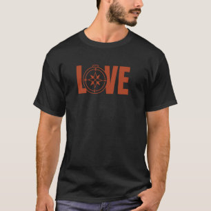 Camiseta Compass Adventure Love Graphic Live Outdoors