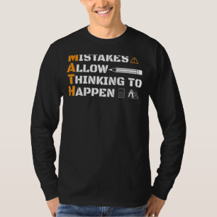 Camiseta Compass Calculadora de Lápis Matemáticos