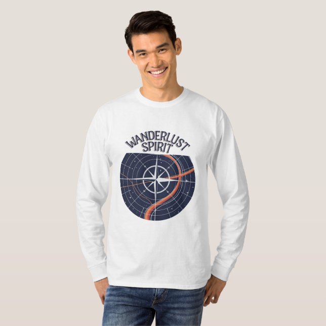 Camiseta Compass Cósmico (Frente Completa)