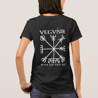 Camiseta Compasso de Vegvisir "Viking" (branco)