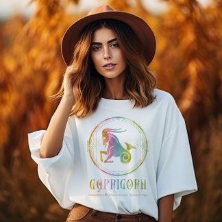 Camiseta Compatibilidade de Capricórnio Projetada