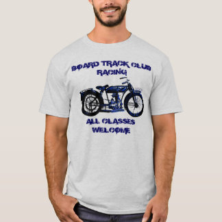 Camiseta Competência da motocicleta da trilha do conselho