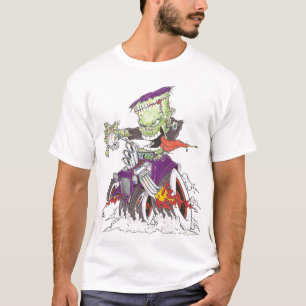 Camiseta Competência do arrasto de Frankenstein