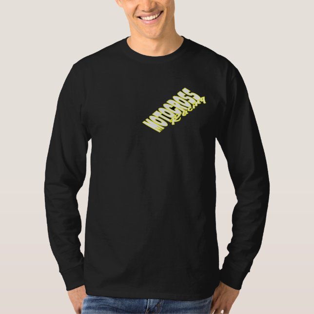 Camiseta Competência do motocross (Frente)