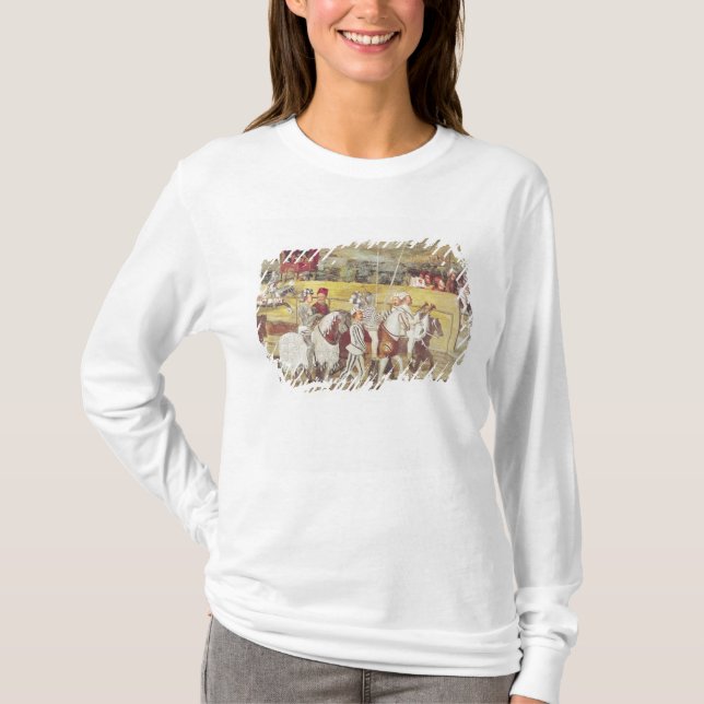 Camiseta Competiam em honra do cristão mim de (Frente)