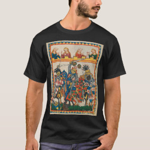 Camiseta Competiam medieval, século XIV