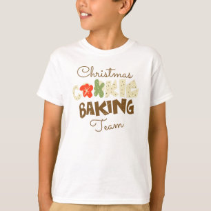 Camiseta Competição de Equipe de Confeitaria de Natal