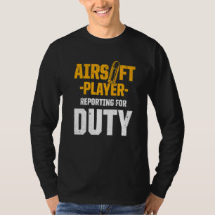 Camiseta Competição de Esporte da Equipe do Airsoft Player