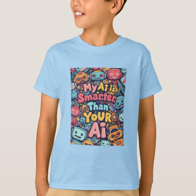 Camiseta competição de inteligência artificial (Frente)