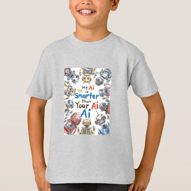 Camiseta competição de inteligência artificial (Frente)