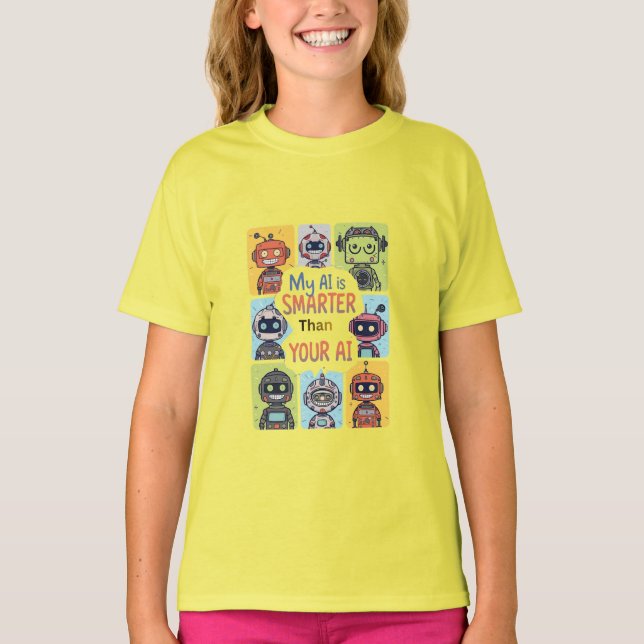 Camiseta Competição de inteligência artificial (Frente)