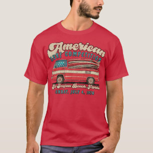 Camiseta Competição de Surfs Americana 1976