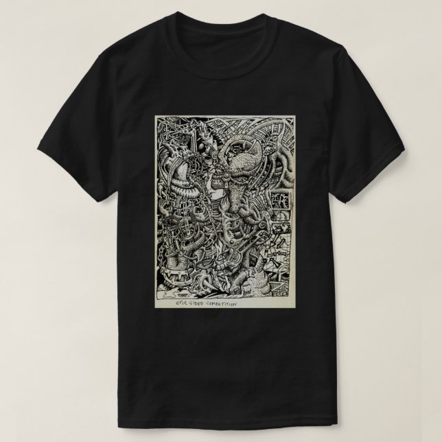 Camiseta Competição unilateral, de Brian Benson (Frente do Design)