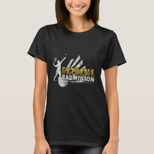 Camiseta Competitiva Extreme Badminton Game Competitive Pla