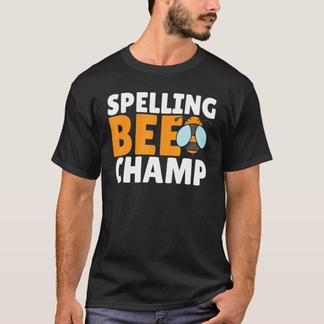 Camiseta Competitive Spelling Contest Word Nerd Spelling Be (Frente)