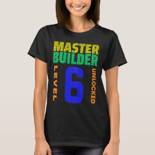 Camiseta Compilação de Aniversário de 6 do Master Builder N