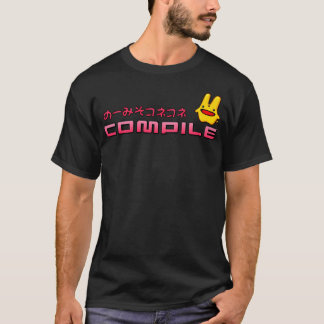 Camiseta Compile () Carbuncle Kun Pixel Logo