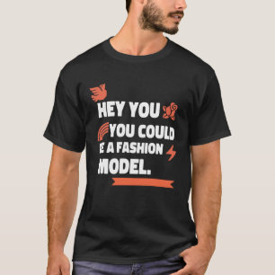 Camiseta Complemento Você Poderia Modelar A Espalhamento LG