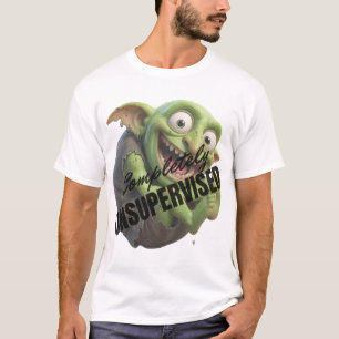 Camiseta Completamente sem supervisão