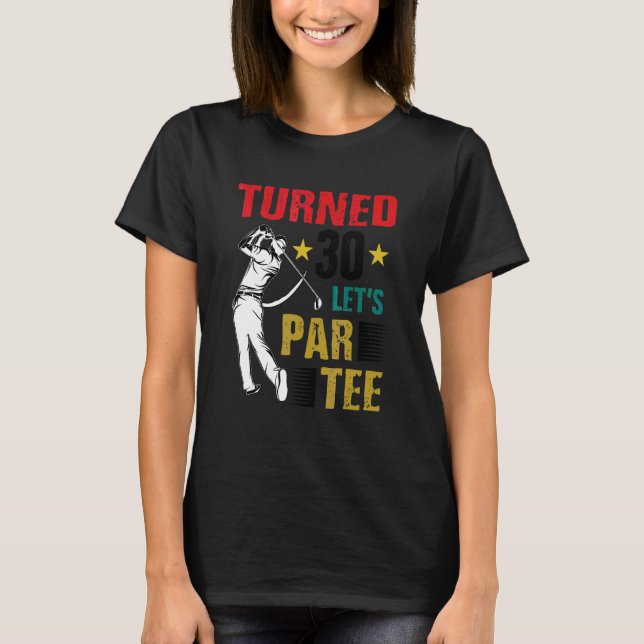 Camiseta Completou 30 Comecemos Par Jogador Golfe Driver Co (Frente)